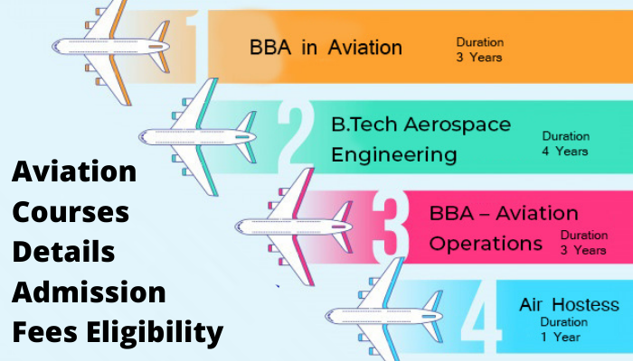 Aviation Courses Details, Admission, Fees Eligibility